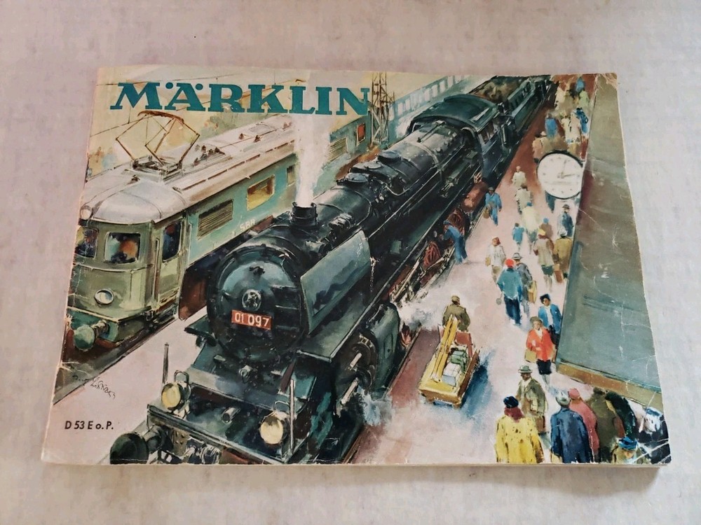 Vintage Marklin D 53 Eo.P. Catalog