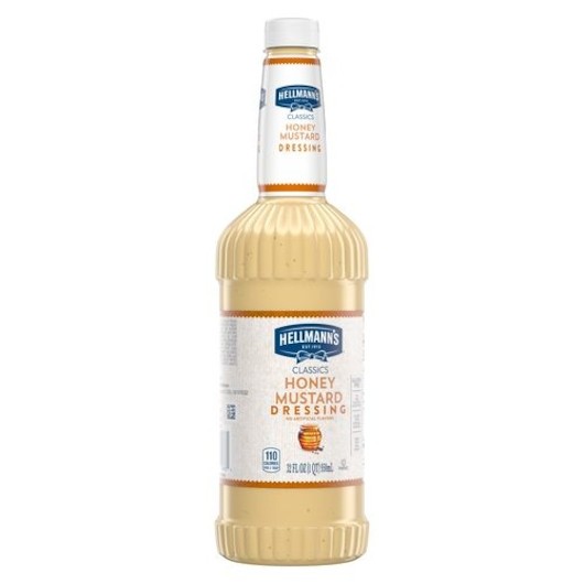 Hellmann s Classics Honey Mustard Dressing, 32 Ounce, 6 Per Case