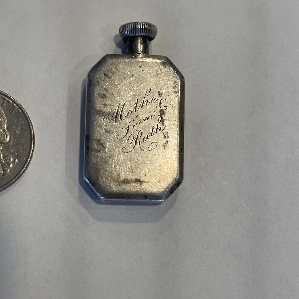 Sterling Silver And Enamel Perfume Dauber