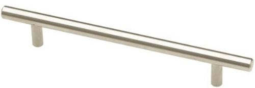 (5 Pack) 7-1/2 inch Builder's Program Steel Bar Pull Stainless Steel