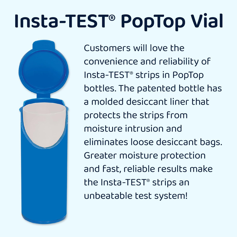 Swimming Pool Test Strips, 50 Strips