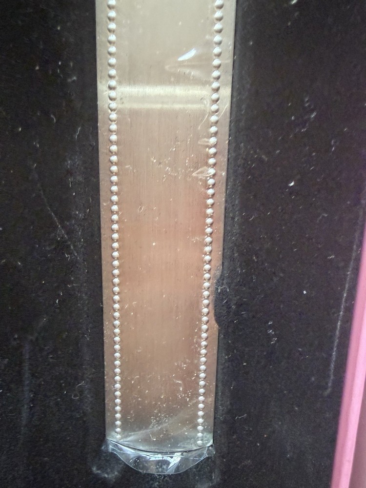 Pretty Silver Bookmark Things Remembered With Frame NIB