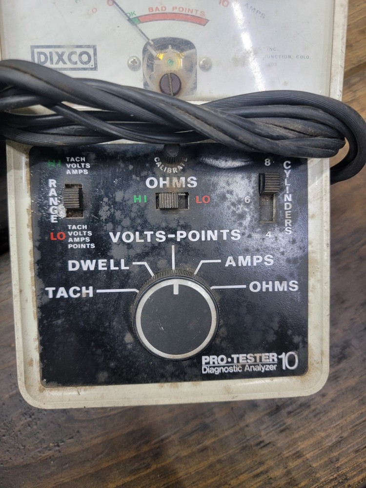 Vintage DIXCO Pro Tester 10 Diagnostic Analyzer Multimeter