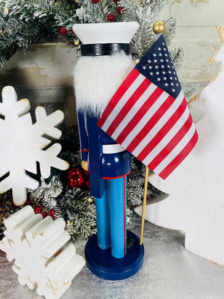 Santa's Workshop 14" Marine Nutcracker