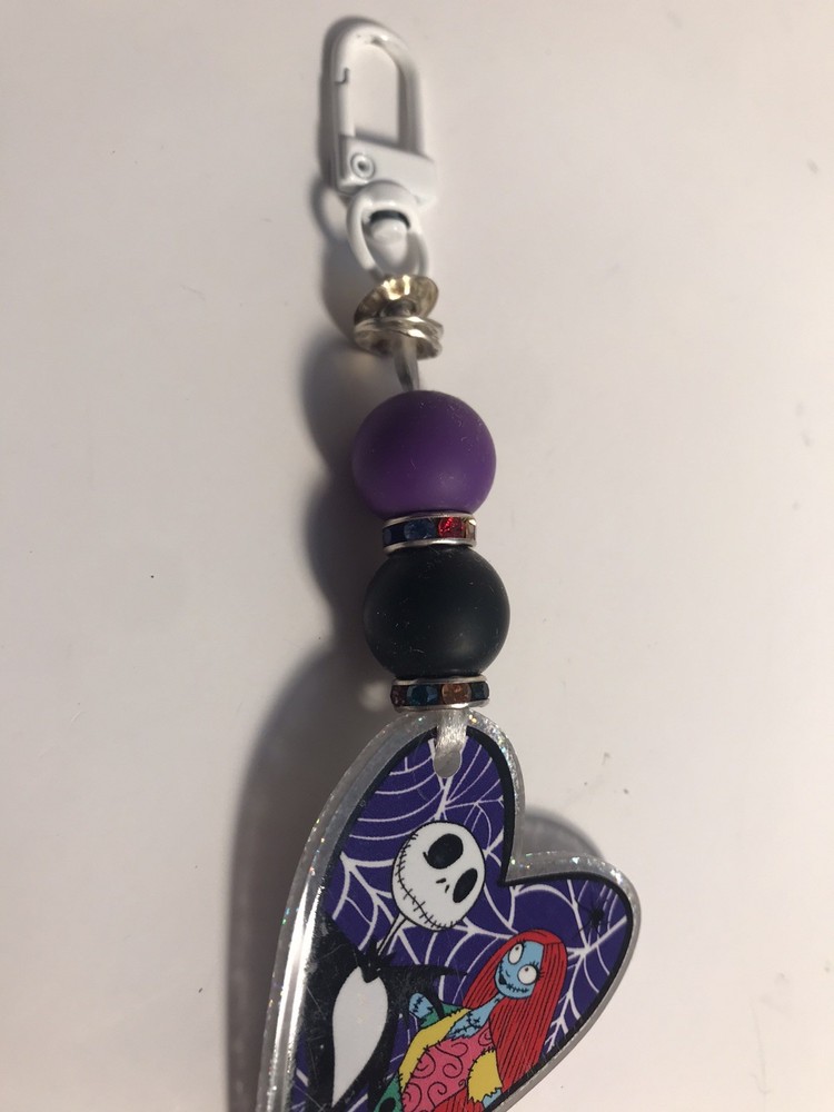 Nightmare Before Christmas Jack & Sally Hangtag 5”