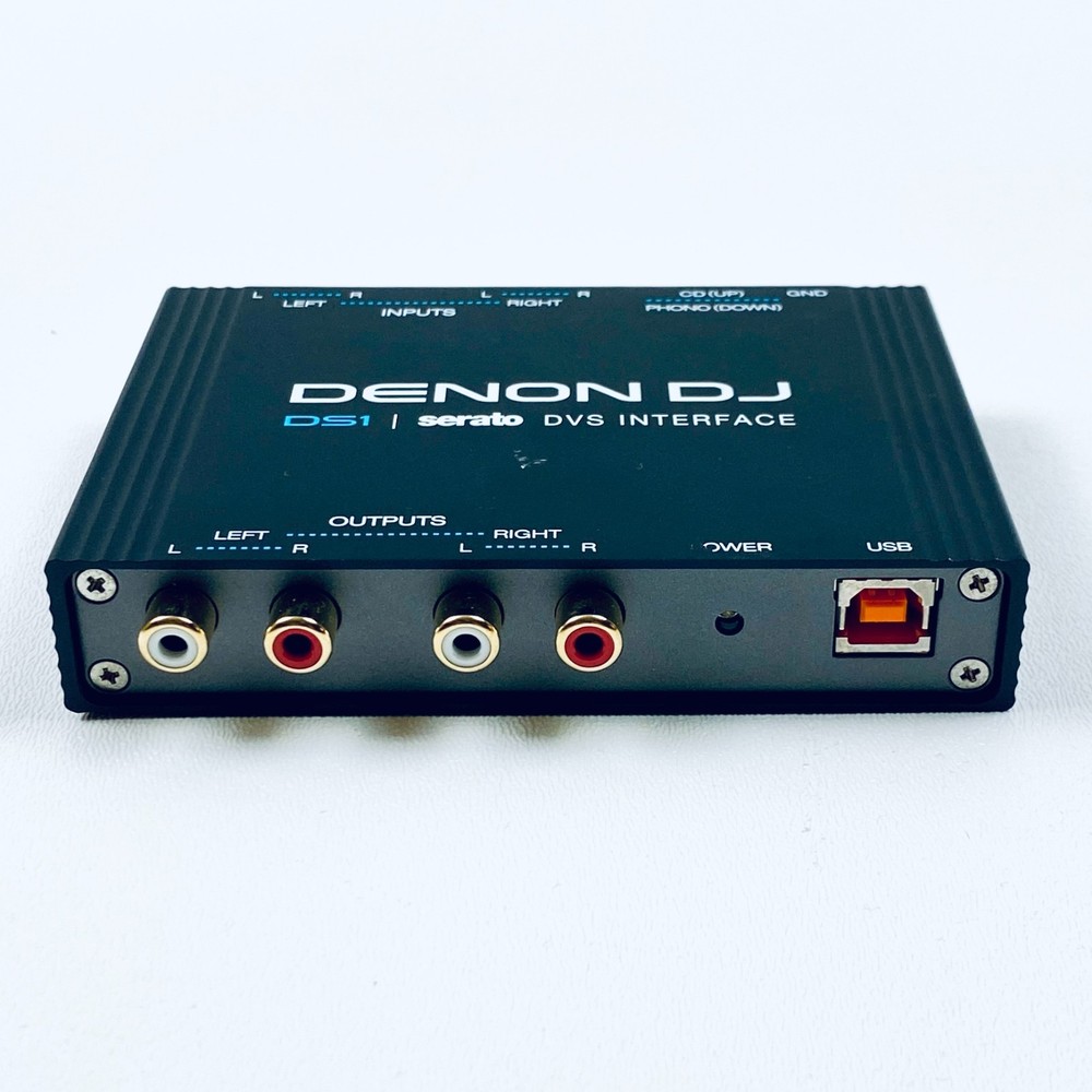 Denon DJ DS1 Professional 2 Channel Serato DJ DVS Interface