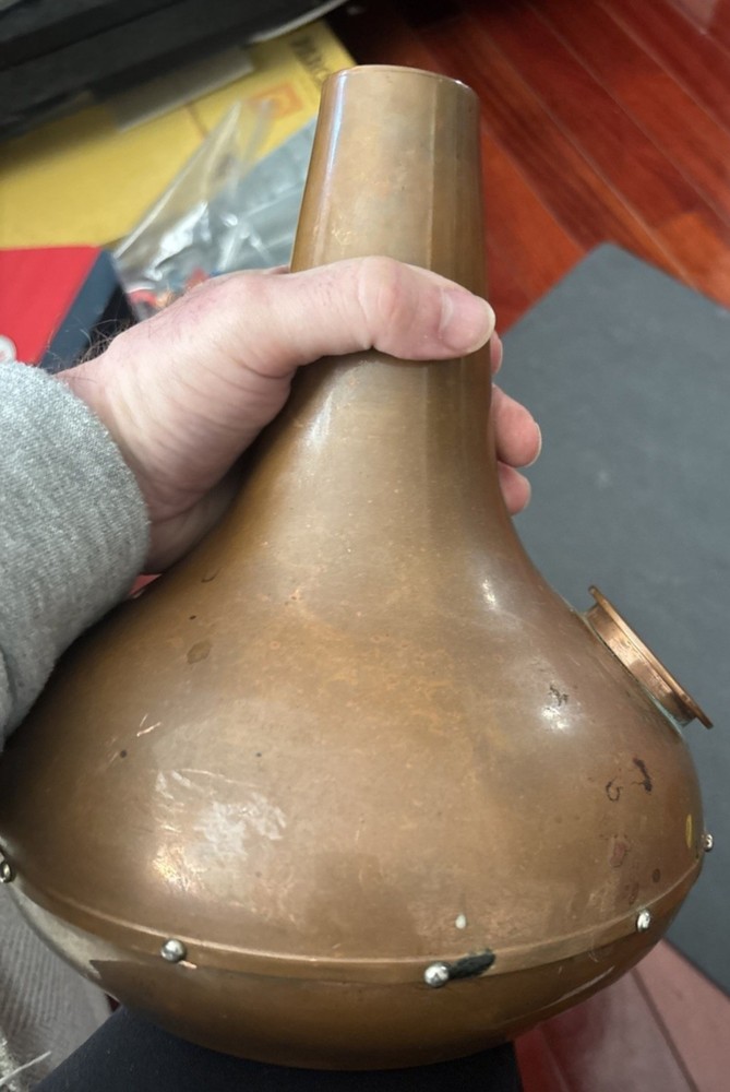 Rare Solid Copper Bottle (Heavy)
