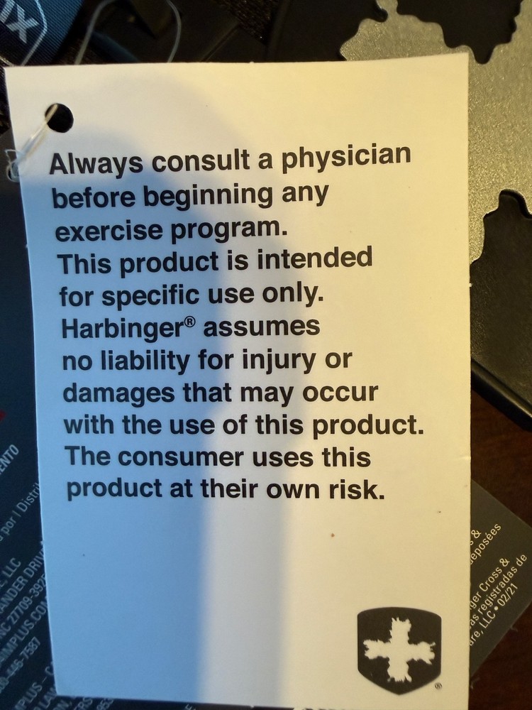 New Harbinger 4.5" Foam Core Belt - Size Large