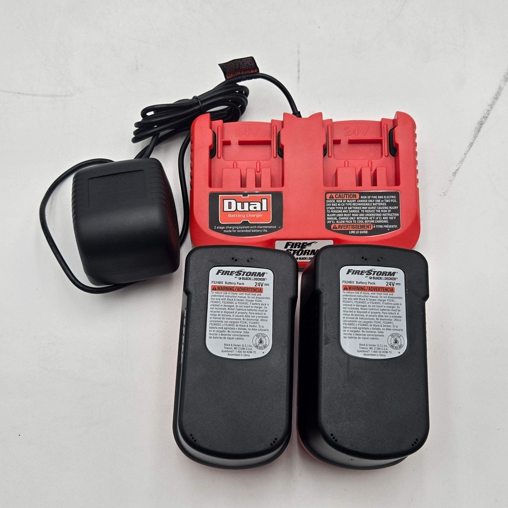 Lot of 4 Cordless Power Tools Black+Decker
