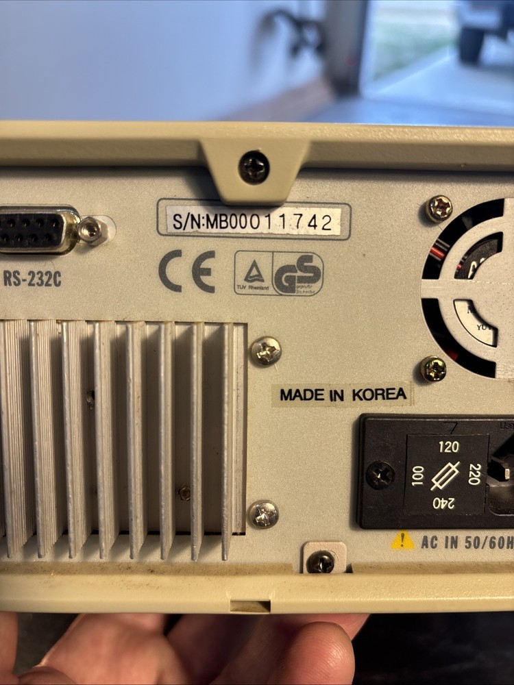 Metex MXG-9802 Function Generator With Frequency Counter. With Power Cord