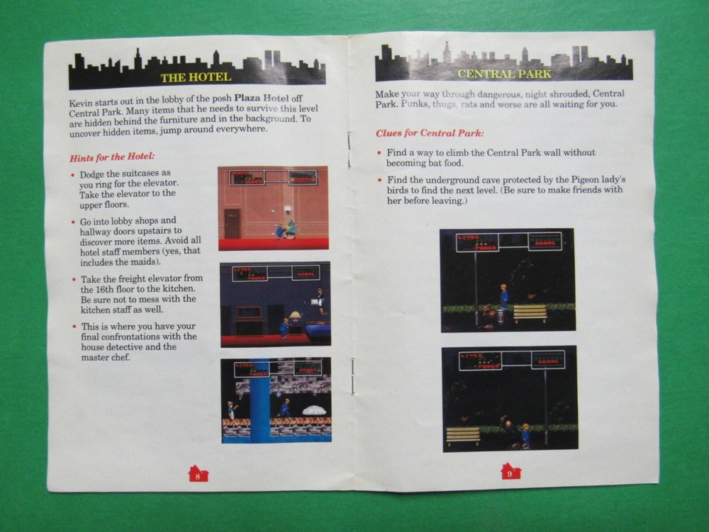 HOME ALONE 2 Manual only - no game SNES SUPER NINTENDO