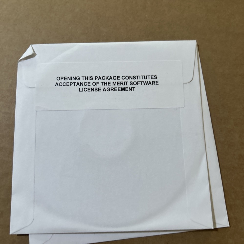 Cd Unopened Ion 2011 Installation Disc MERIT MEGATOUCH