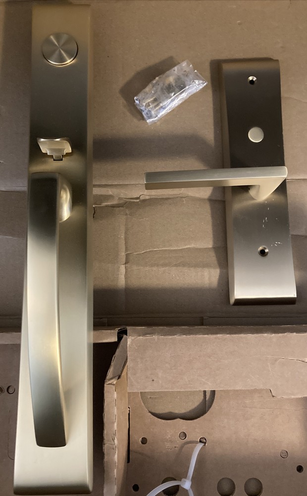 Emtek 3045US4 Hera Mortise DUMMY Set w/Helios Lever