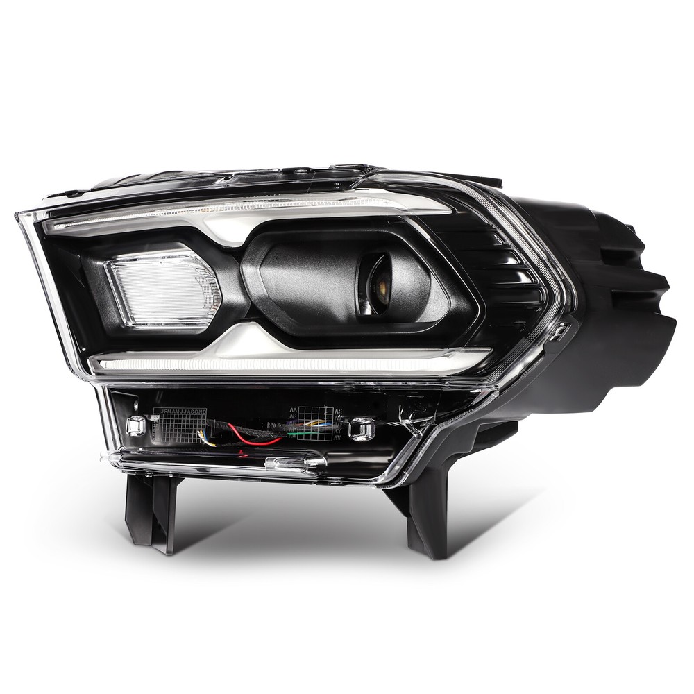 Black Headlight Assembly w/LED DRL Left Side For 2021-2023 2024 Dodge Durango