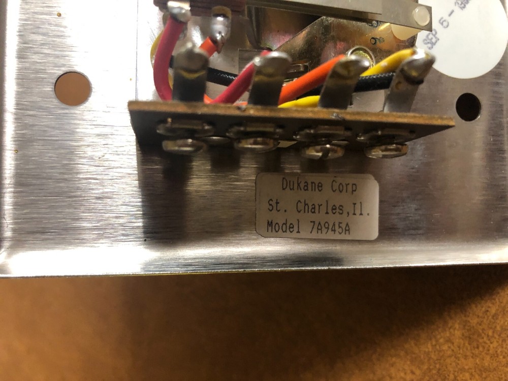 Dukane 7A945A Hookswitch / Handset Assembly Beige