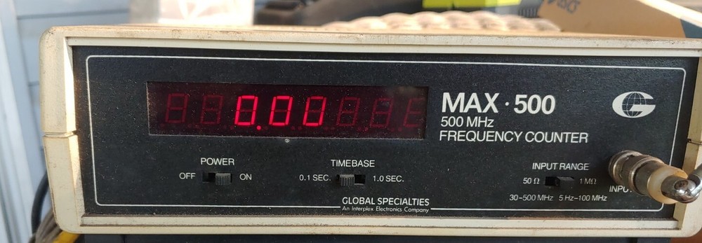 Max 500 500mhz Frequency Counter
