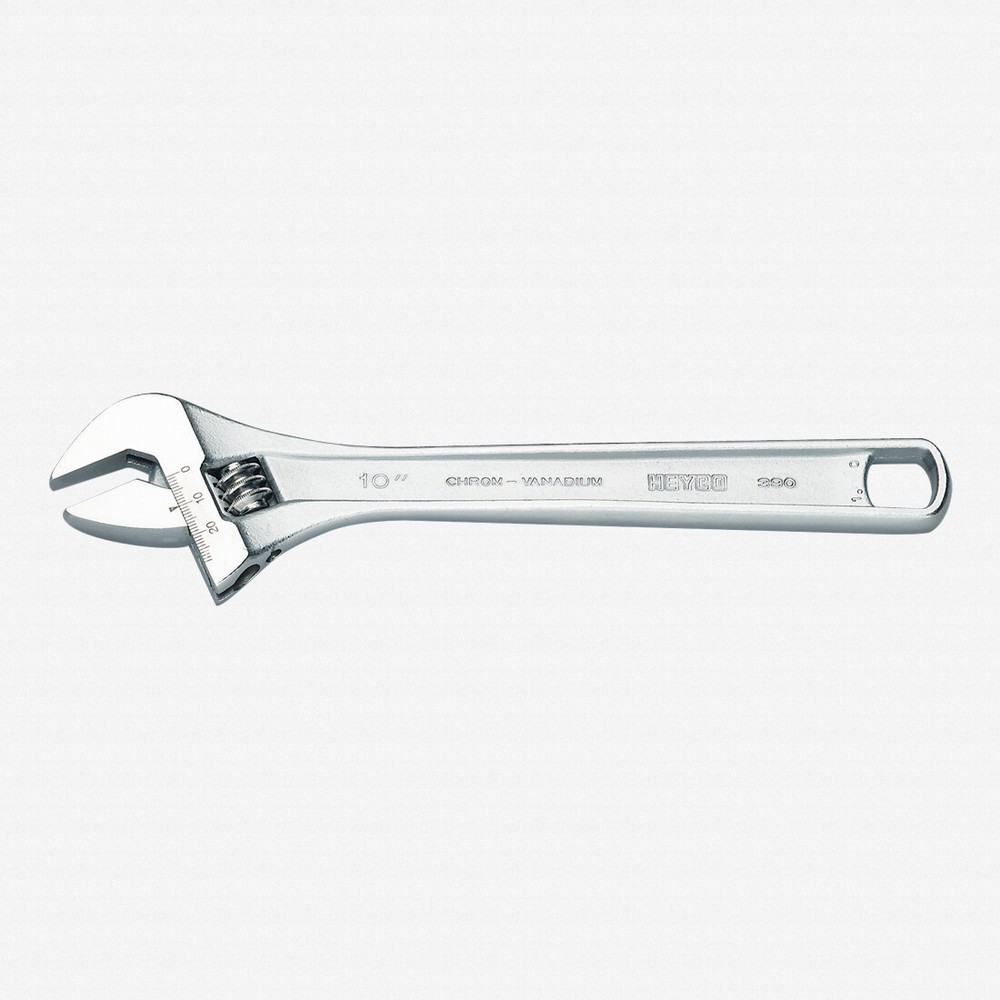 Heyco Adjustable 8" Wrench, Chrome