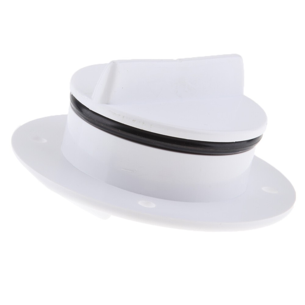 Self Drain Transom Scupper Valve with Gasket Seal