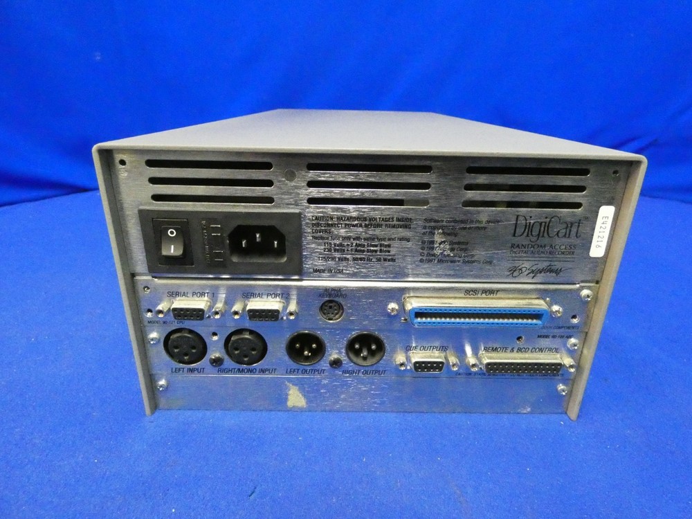 360 Systems DigiCart II Hard Disk Random Access Digital Audio Recorder