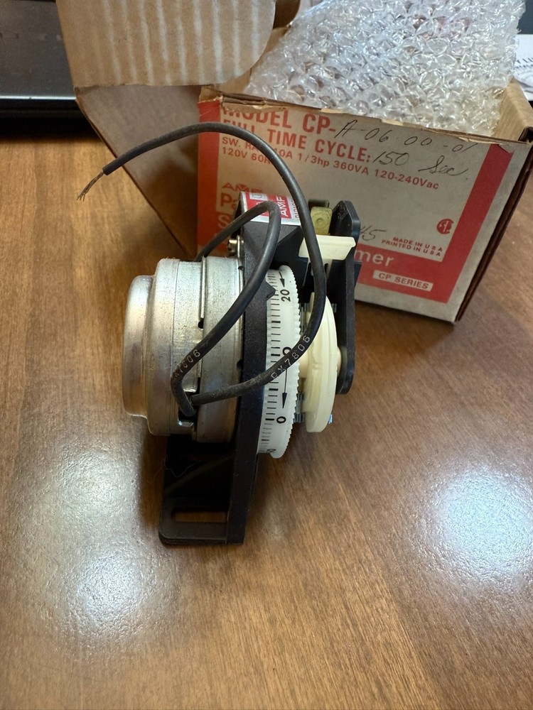 NEW IN BOX PARAGON FULL TIME CYCLE SEQUENCE TIMER CP-A-06-00-01 - 150 SEC