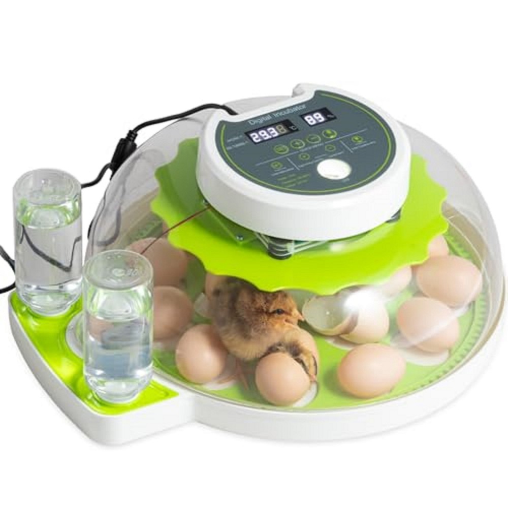 Incubators for Hatching Eggs, Egg Incubator with Automatic Egg Turning and Humid
