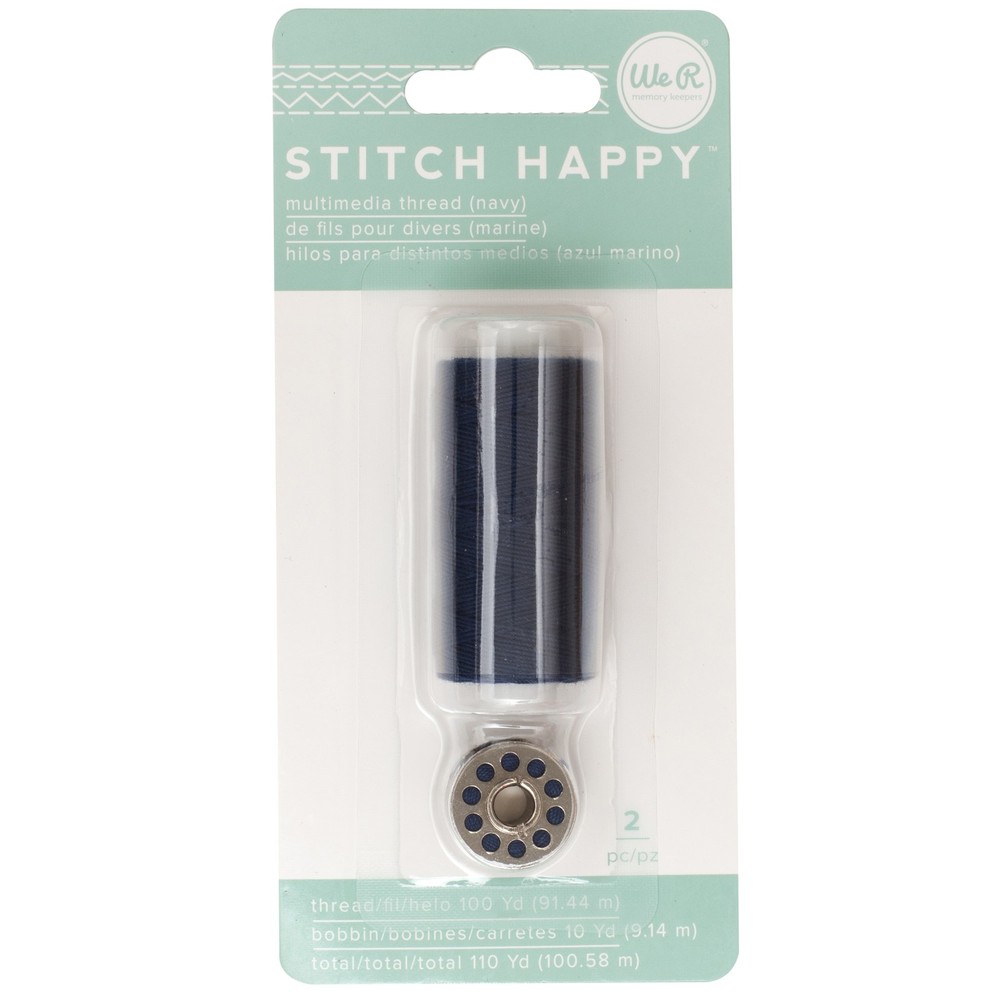 We R Memory Keepers WR660375 We R Stitch Happy Thread-Navy