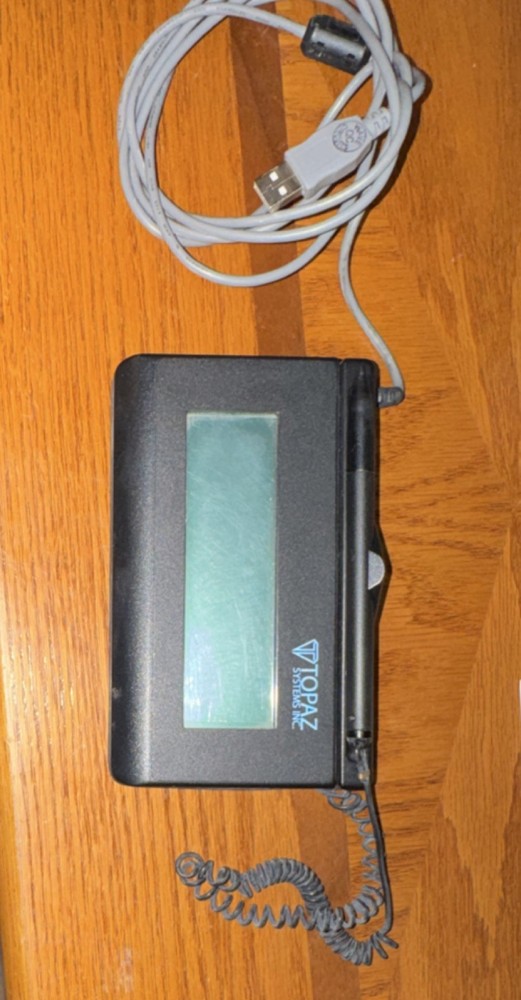 Topaz Electronic Signature Pad with USB Cable