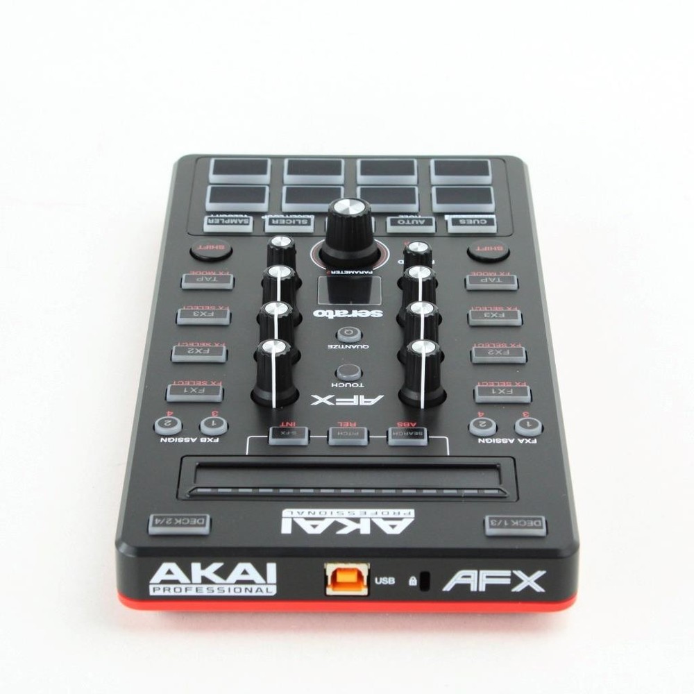 Akai AFX - Serato FX 4 Channel USB Pad DJ Controller/Mixer