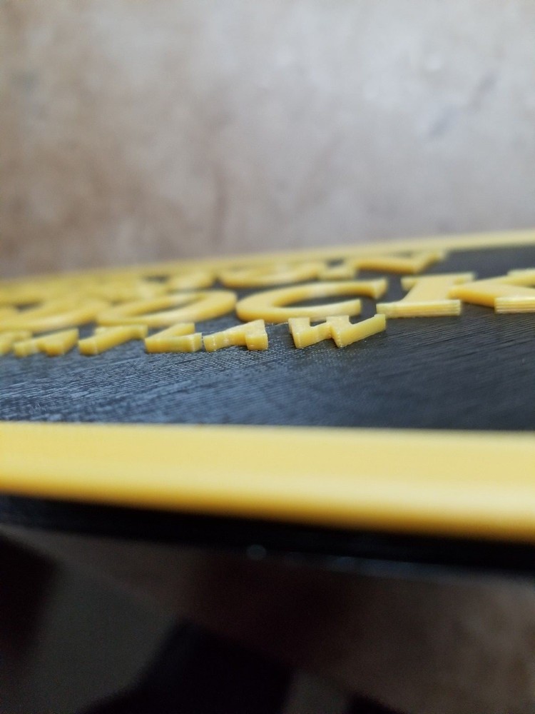 Nelson and Murdock (Daredevil inspired plaque 3d printed)