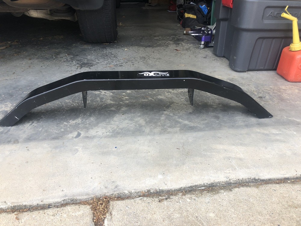 Ox Lite Bumper Utv / Side By Side Black Aluminum