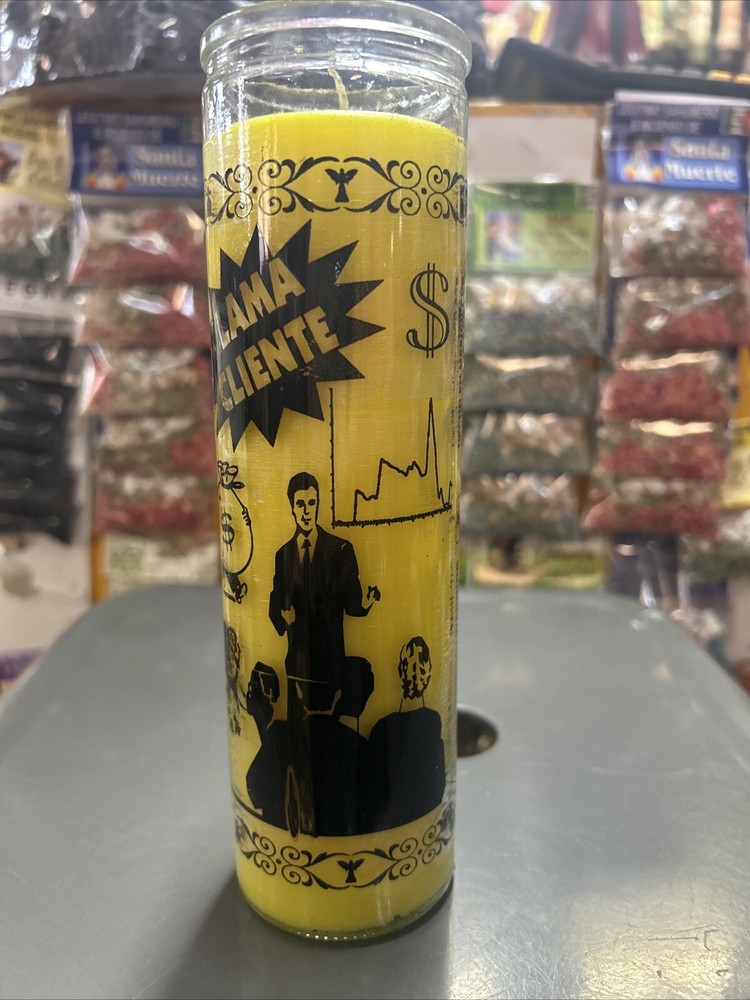 Veladora Llama Clientes Candle