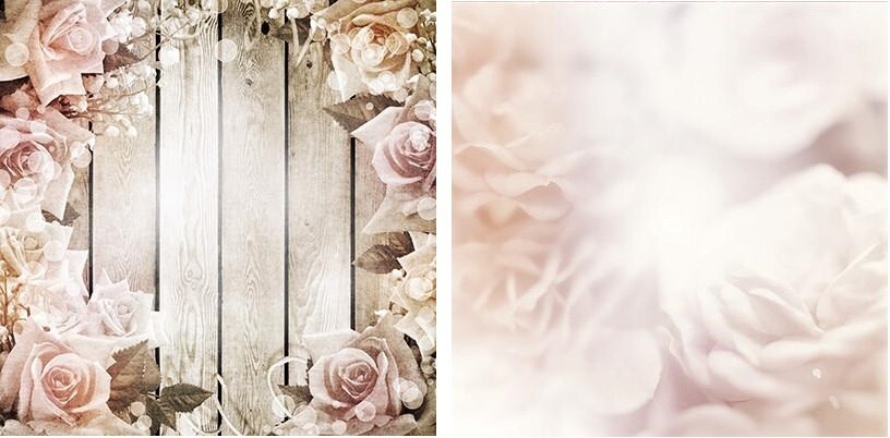 Romance, wedding, DS scrapbook paper - Reminisce ROM001