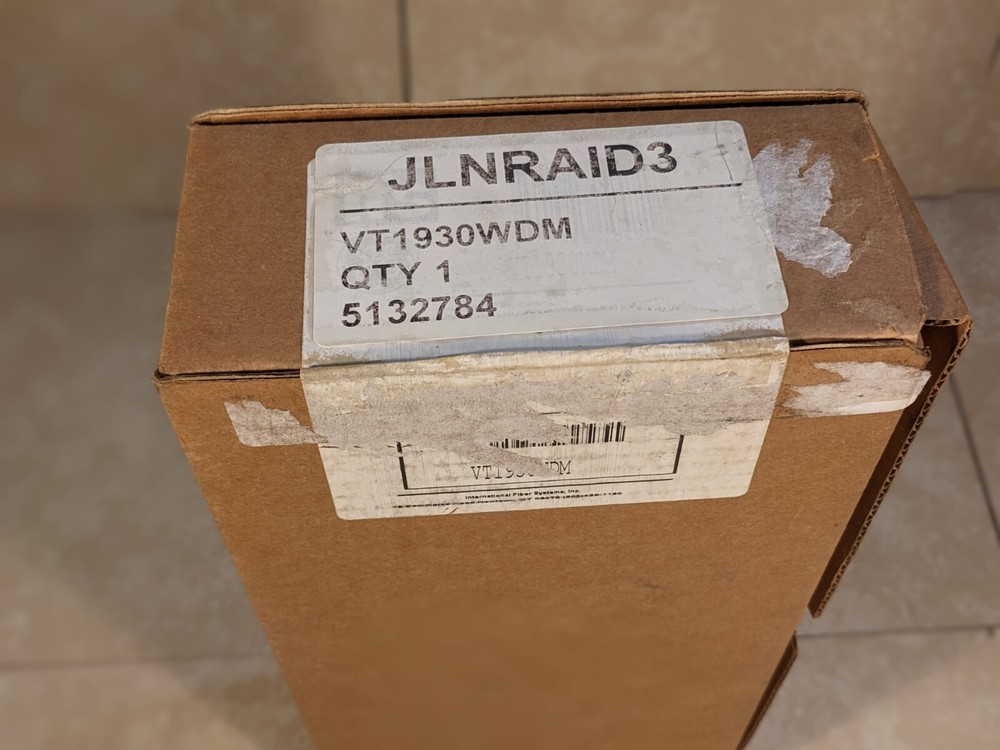 International Fiber System P/N 203-426-1180 video transmitter data transceiver