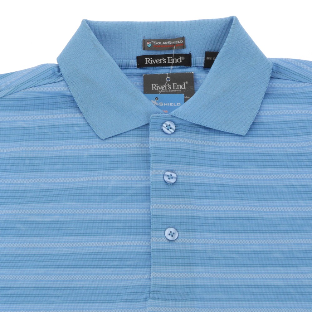 Rivers End Toyota Blue Polo Shirt Medium