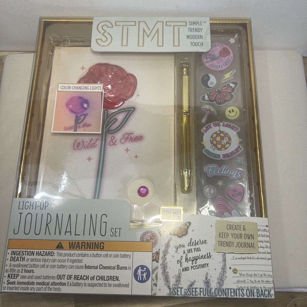 STMT D.I.Y. Light Up Journaling Set.