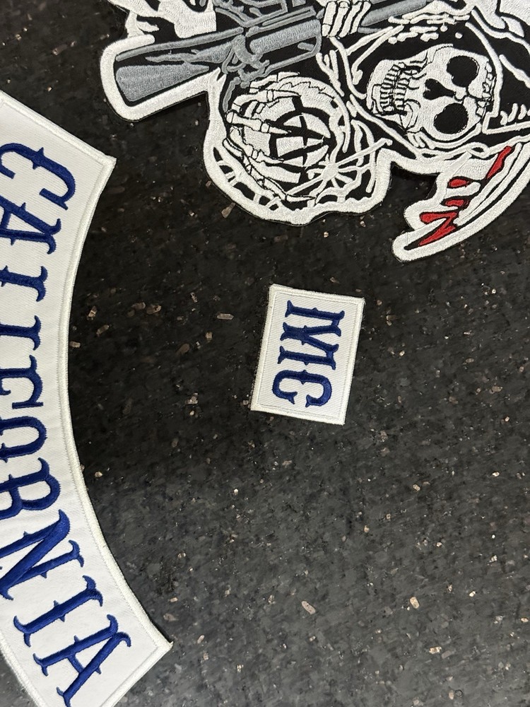 Sons of Anarchy SAMCRO back set Patch