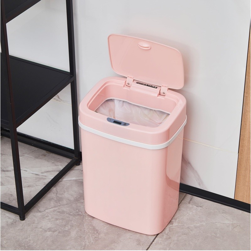Automatic Motion Sensor Garbage Bin 3 Gal Touchless Soft Close Compact Indoor US