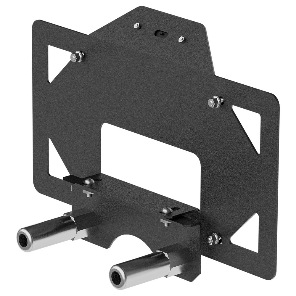 Spare Tire License Plate Frame Bronco Mount, Black
