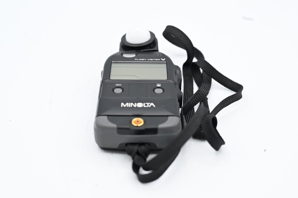 Minolta Auto Meter V F with Spherical Diffuser (Ambient/Flash) with Dome & Strap