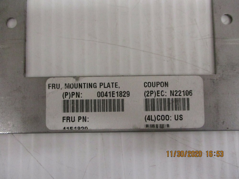 Open Box, IBM, 41E1829, Mounting Plate