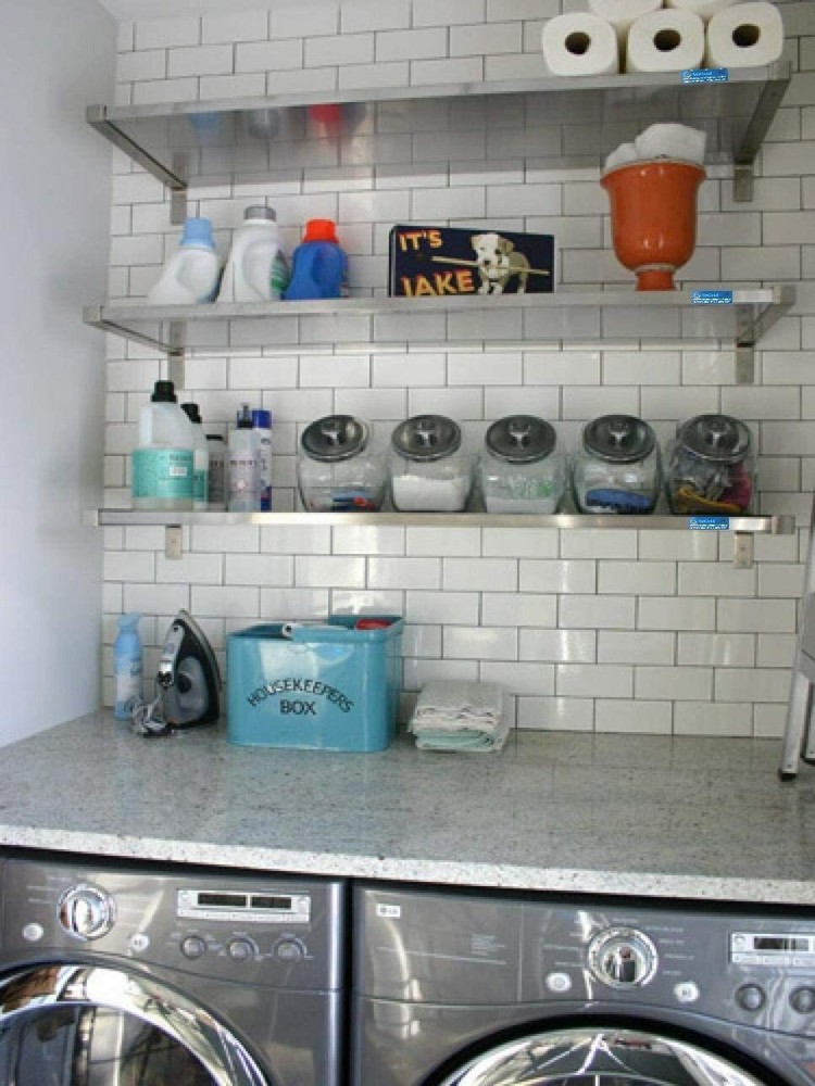 14" Width x 48" Length | Stainless Steel Wall Shelf | Square Edge