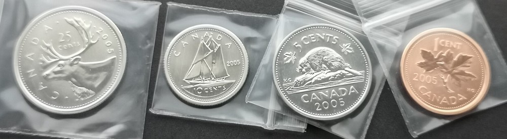 ***  CANADA  2005  SPECIMEN  COINS  SET  ***