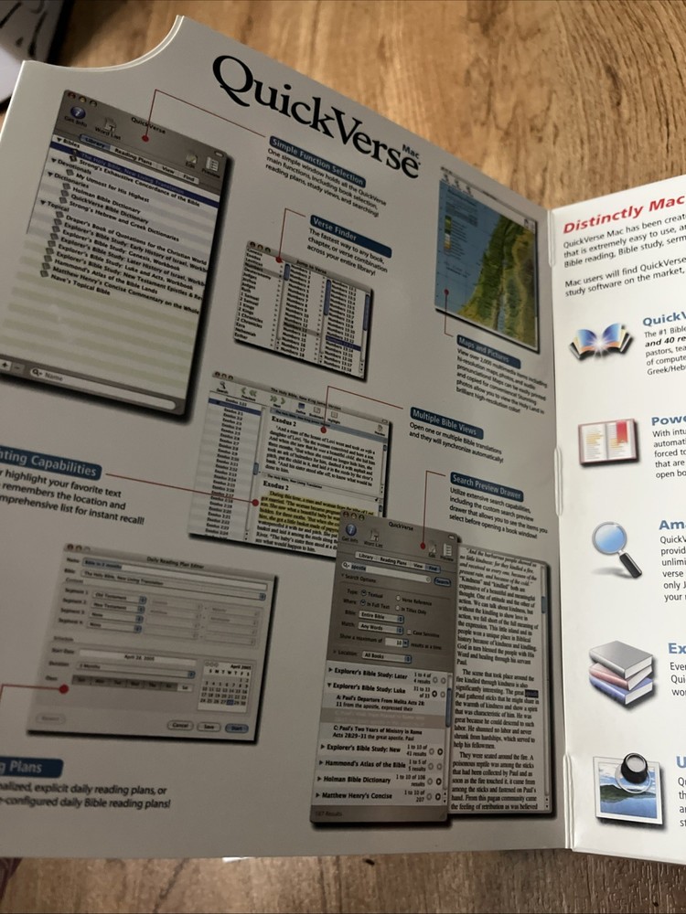 QuickVerse White Box Edition Bible Software for Mac