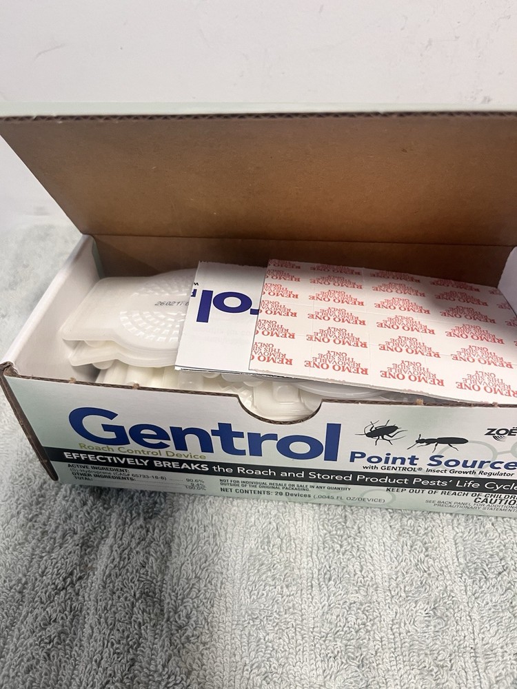 Zoëcon Gentrol Point Source Cockroach IGR Discs, 20 Pack, Up to 3 Months