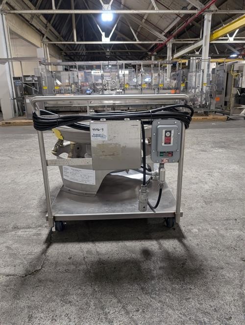 Sweco model MX48Y686EPP4SDSETLWC 48" diameter single deck sifter (base only)-85