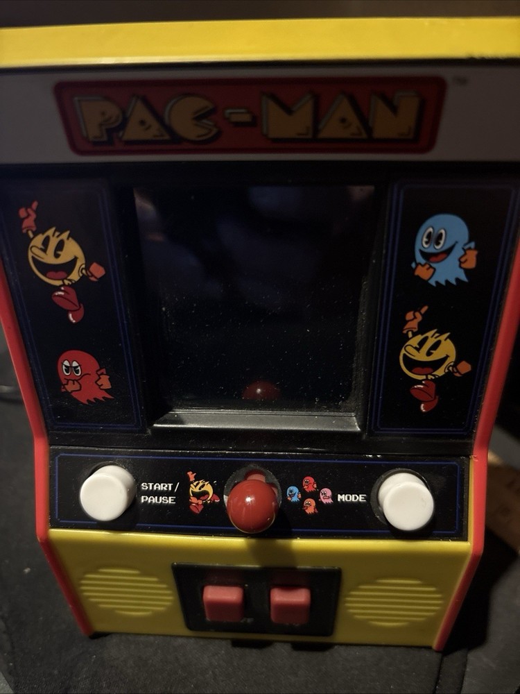 Pac-Man Mini Handheld Arcade Classics Game Pacman Bandai Namco Tested Working