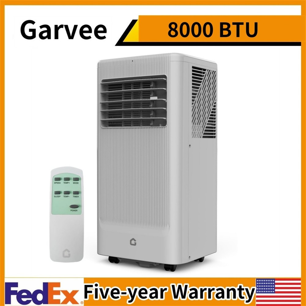 🔜➕✔️Portable Air Conditioner 8000BTU Cool Fan Dehumidifier Sleep Mode Remote Co