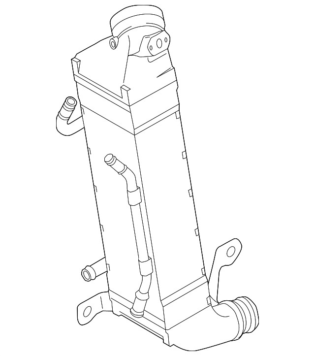 Genuine Volkswagen Inter-Cooler 3AA-145-805-B