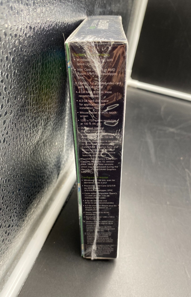 CorelDRAW Graphics Suite 2021 Editing Software Windows - NEW