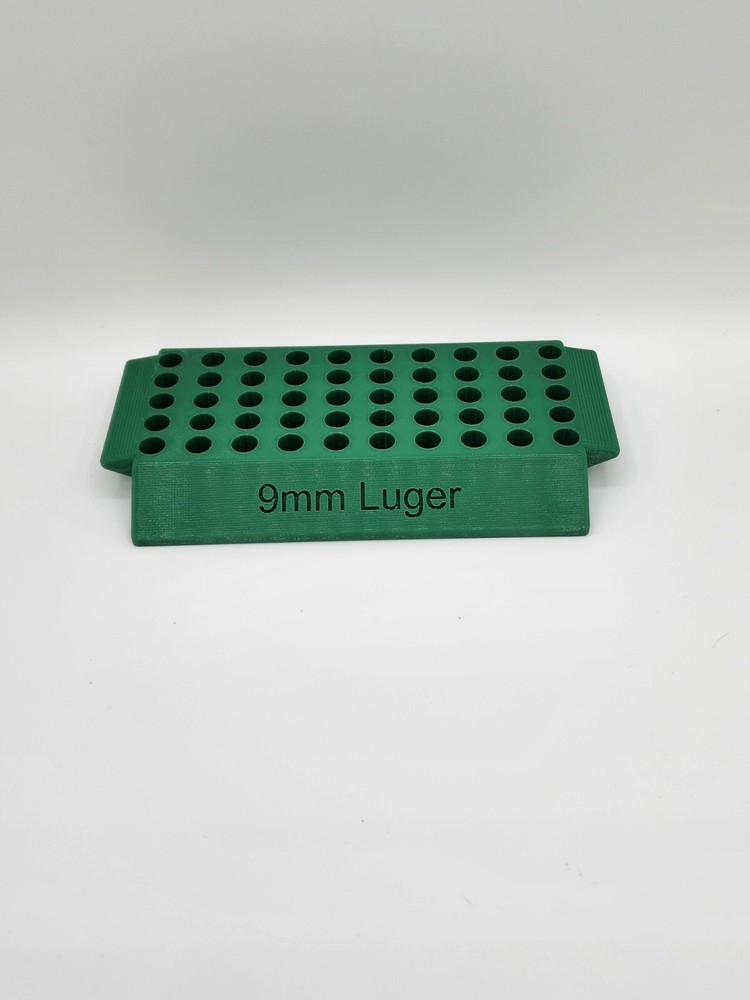 9mm Reloading Block 3d Printed 